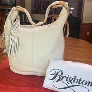 NWOT BRIGHTON COLLINS 💯 LEATHER PURSE SHOULDER HANDBAG